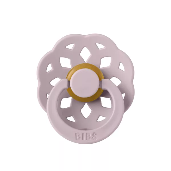 BIBS - Suzeta Boheme Latex, tetina rotunda, 0 luni +-Dusky Lilac, [],bestfam.ro