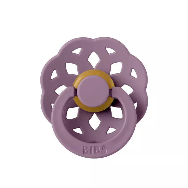 BIBS - Suzeta Boheme Latex, tetina rotunda, 0 luni +-Mauve, [],bestfam.ro