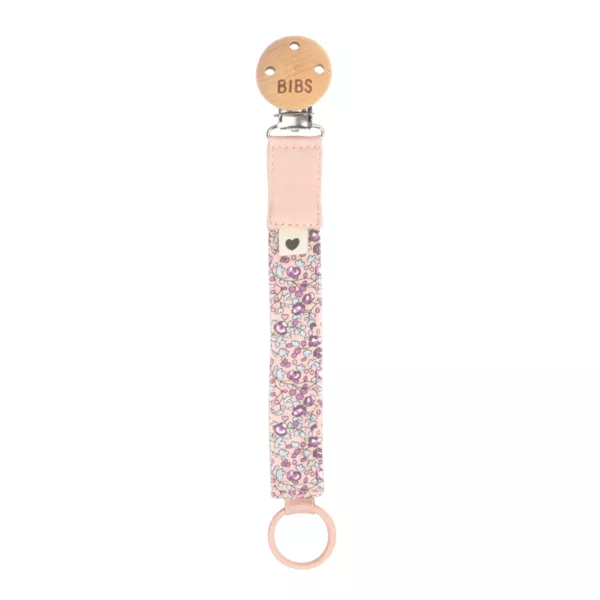 BIBS x LIBERTY - Lantisor clip pentru suzeta, Eloise Blush, [],bestfam.ro