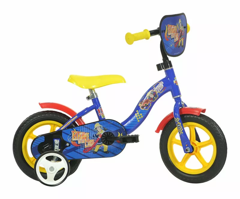 Bicicleta copii 10'' - POMPIERUL SAM - Dino Bikes, [],bestfam.ro