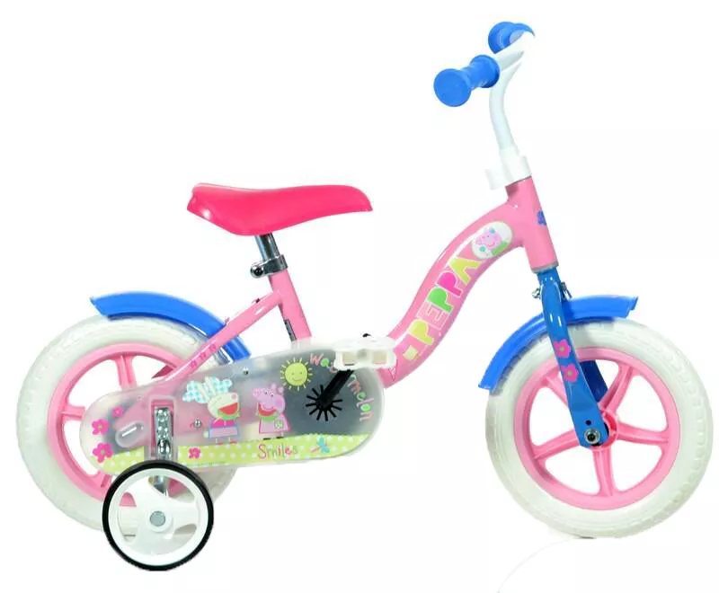 Bicicleta copii 10'' - Purcelusa Peppa -  Dino Bikes, [],bestfam.ro