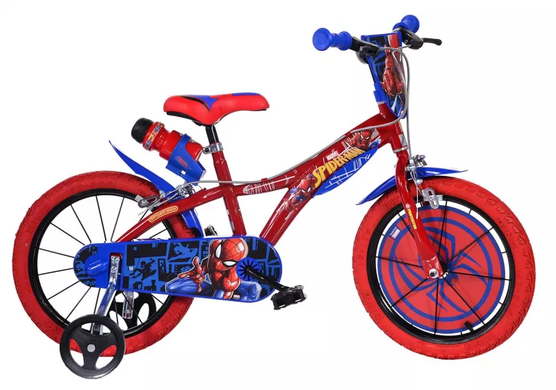 Bicicleta copii 16'' SPIDERMAN, [],bestfam.ro