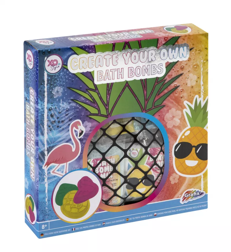 Bila efervescenta pentru baie - Ananas, [],bestfam.ro