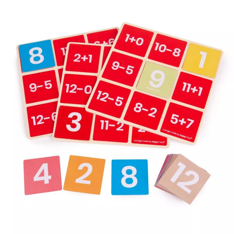 Bingo matematic - Adunari si scaderi, [],bestfam.ro