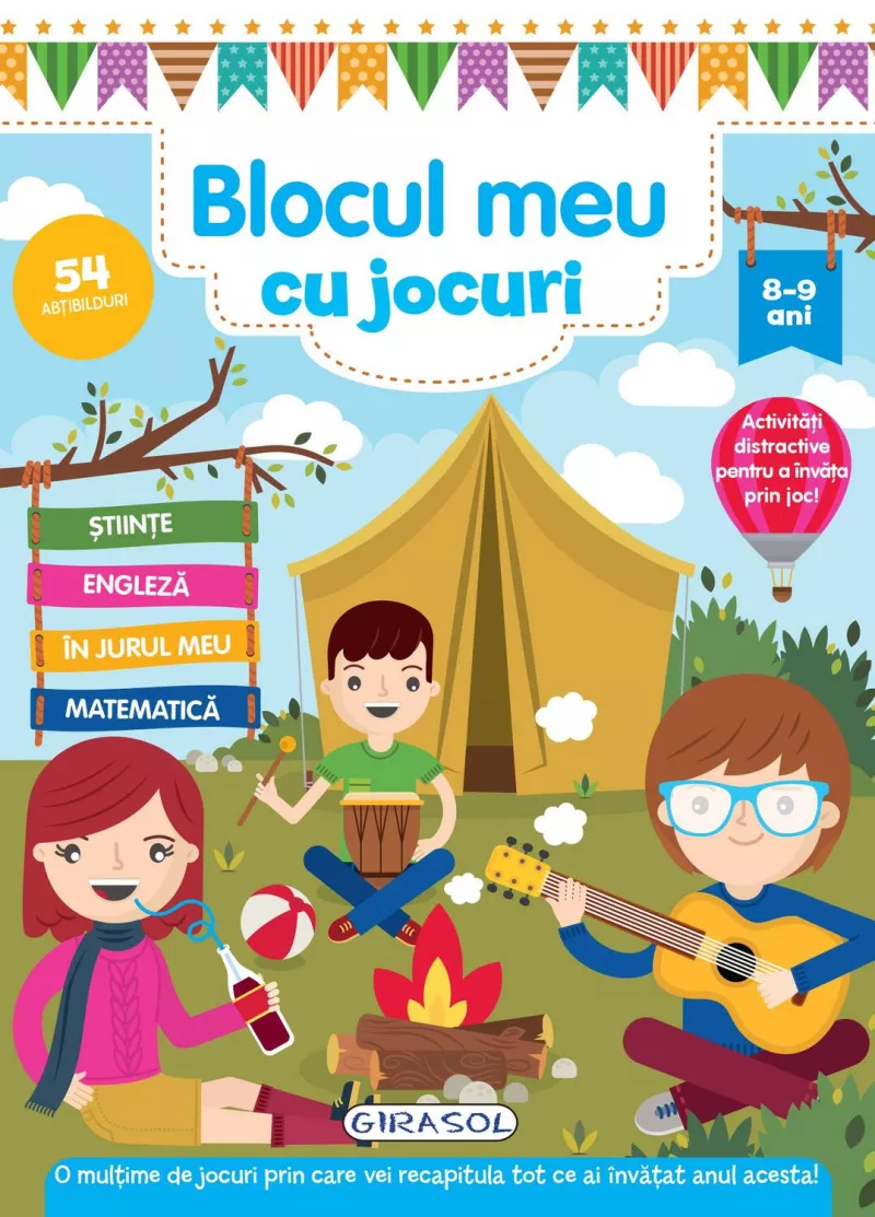 Blocul meu cu jocuri -  8-9 ani, [],bestfam.ro