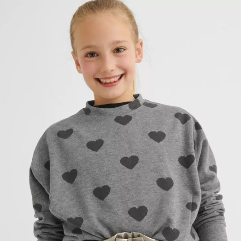 Bluza sport cu inimioare - Mayoral  , [],bestfam.ro