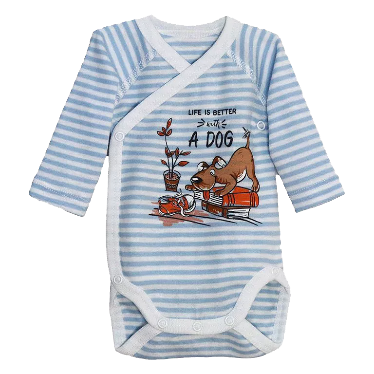 Body cu maneca lunga - Catel 3 luni, [],bestfam.ro