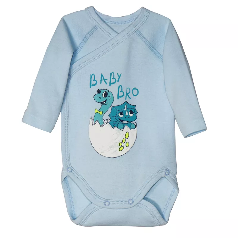 Body cu maneca lunga - Dinozaur 3 luni, [],bestfam.ro