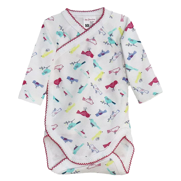 Body cu maneca lunga - Pasarele 3 luni, [],bestfam.ro