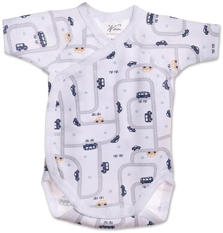 Body cu maneca scurta Masini pe strada 3 luni, [],bestfam.ro