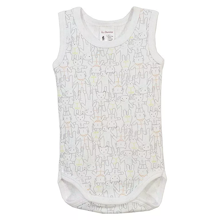 Body maiou cu imprimeu Catelusi, pisicute, ursuleti, [],bestfam.ro