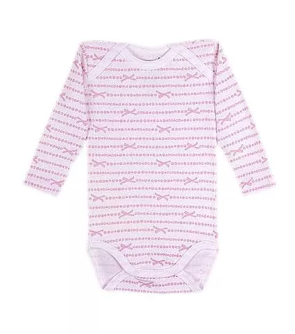Body manca lunga imprimeu pastel 24 luni, [],bestfam.ro