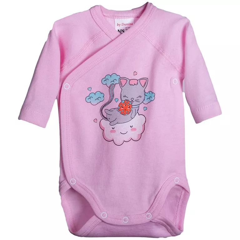 Body maneca lunga Pisoi 6 luni, [],bestfam.ro