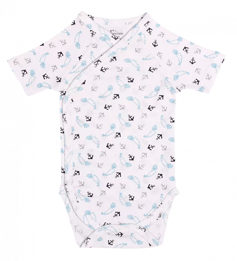 Body maneca scurta - Ancore - Kara Baby, [],bestfam.ro