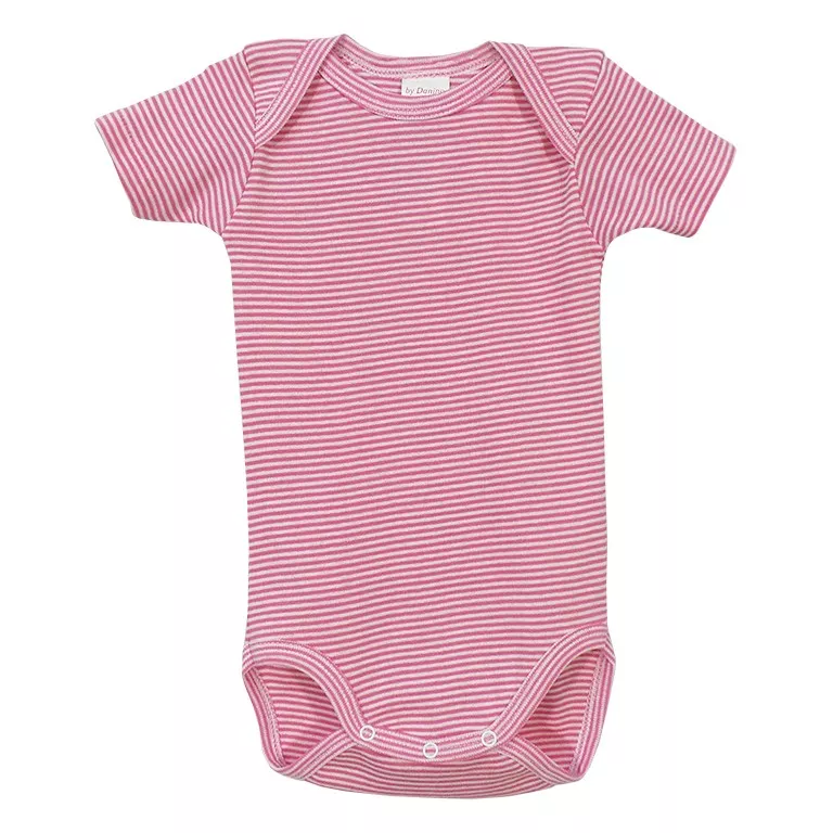 Body maneca scurta Dungi roz/alb, [],bestfam.ro