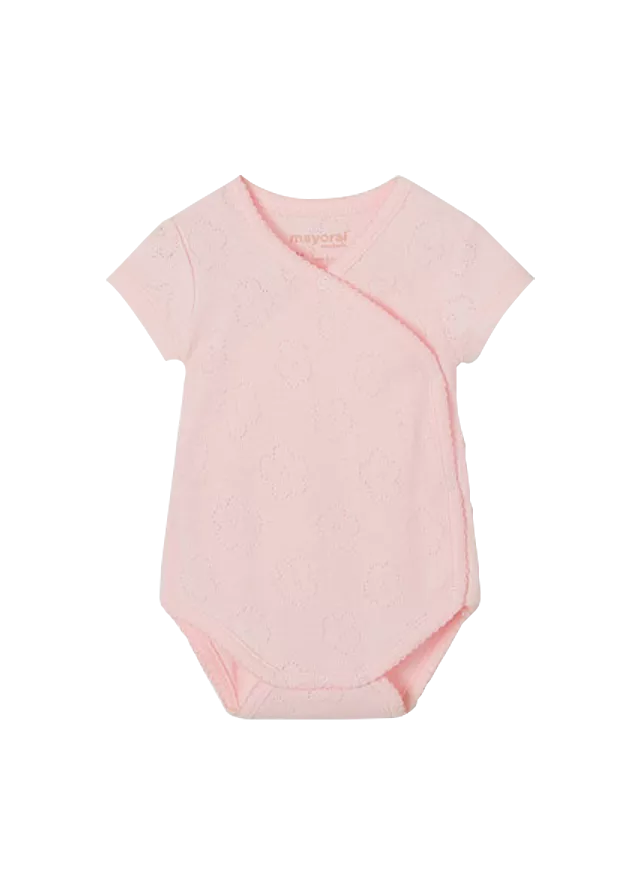 Body maneca scurta ECOFRIENDS - Corai - Mayoral  1-2 luni, [],bestfam.ro