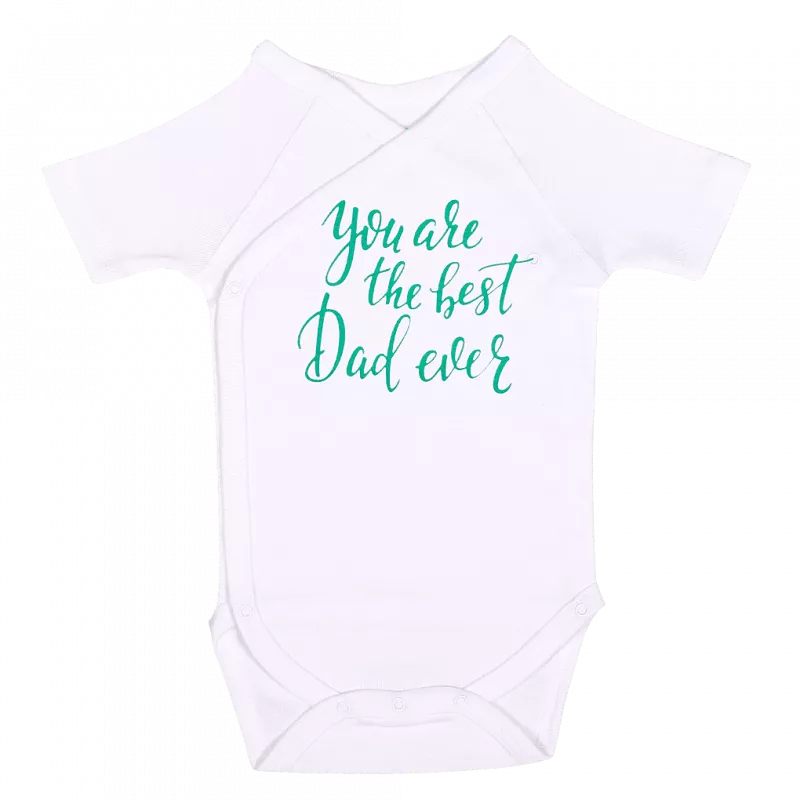 Body maneca scurta - You are the best dad ever - Kara Baby, [],bestfam.ro