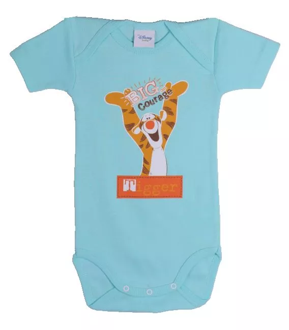 Body turcoaz  maneca scurta  Disney 0 luni, [],bestfam.ro