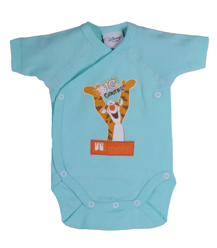Body turcoaz  maneca scurta  Disney 3 luni, [],bestfam.ro