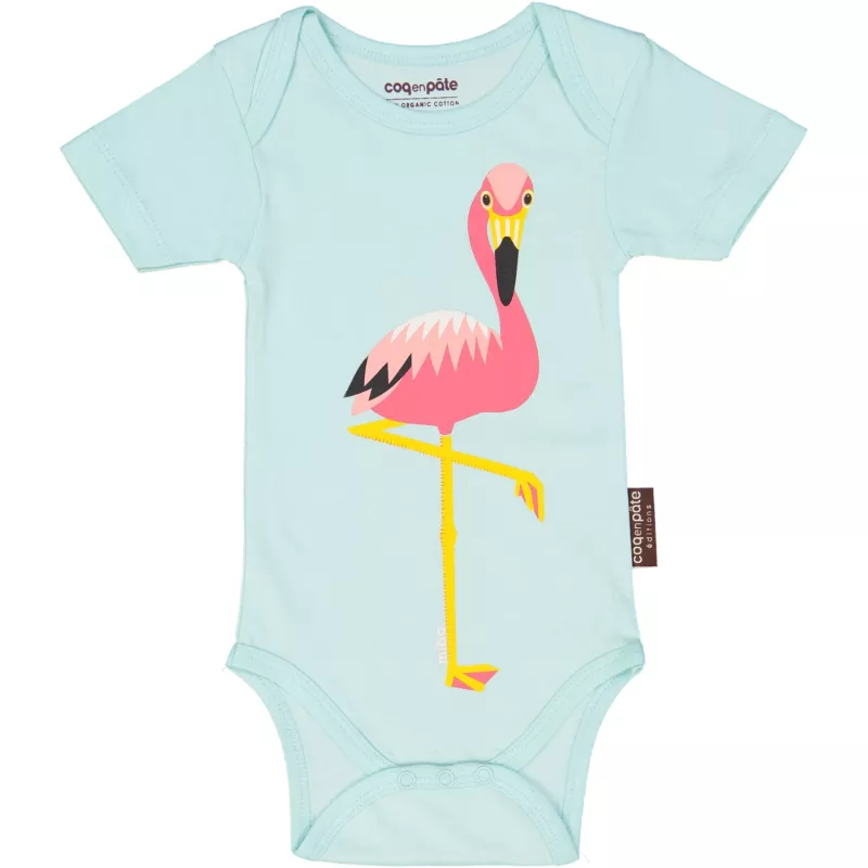 Body vernil Flamingo 12 luni, [],bestfam.ro