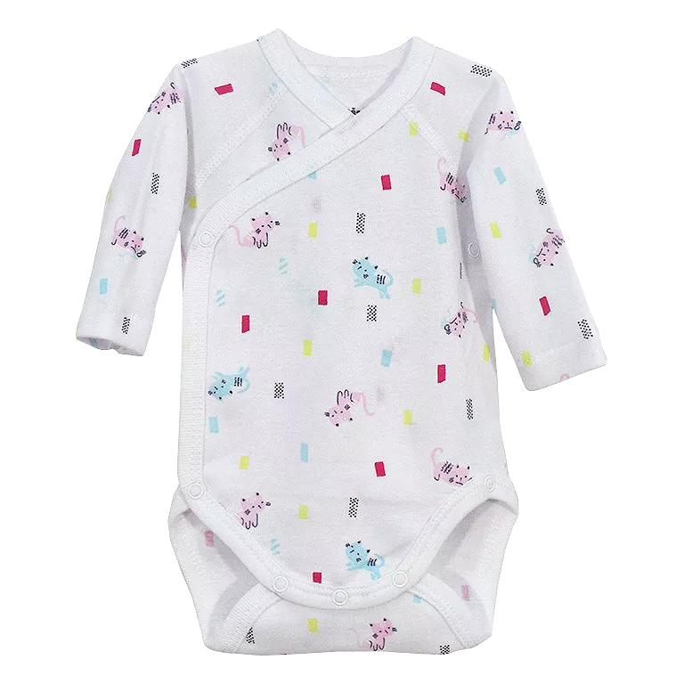 Body cu maneca lunga - Pisici 1 luna, [],bestfam.ro