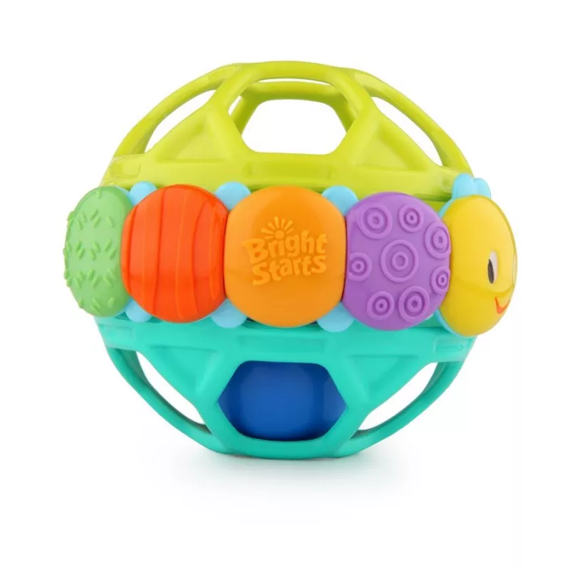 Bright Starts - Jucarie mingea colorata Flexi Ball, [],bestfam.ro