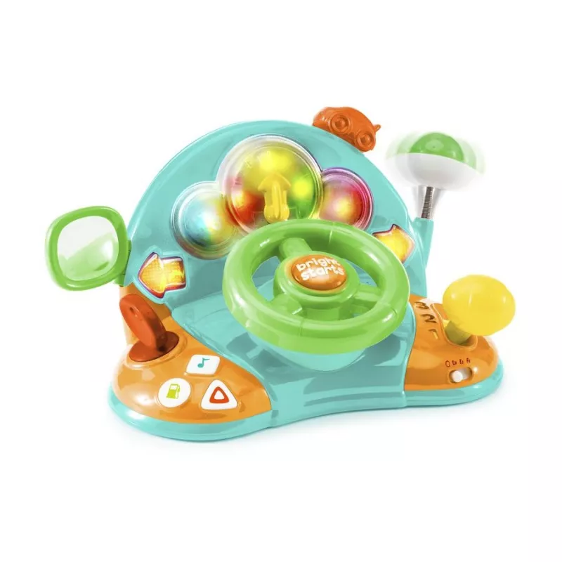 Bright Starts - Jucarie multifunctionala cu volan Lights & Colors Driverâ„¢, [],bestfam.ro