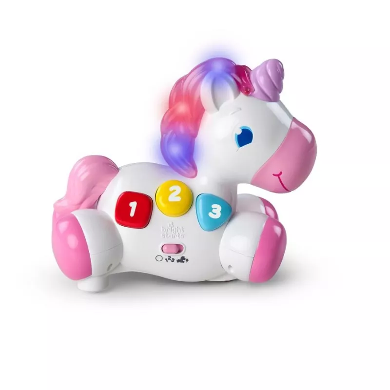 Bright Starts - Jucarie Unicornul magic Rock & Glow, [],bestfam.ro