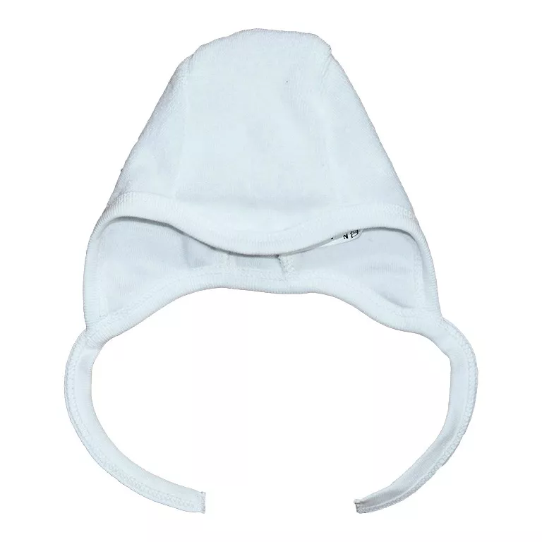 Caciulita alba cu siret  18 luni Unisex, [],bestfam.ro