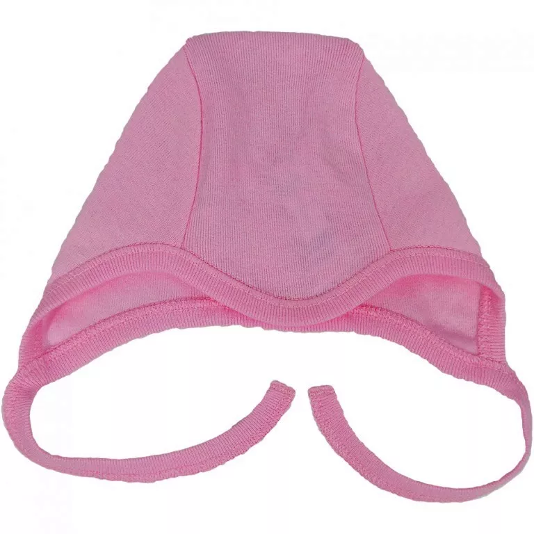 Caciulita roz cu siret 1 luna, [],bestfam.ro