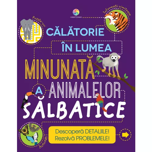 Calatorie in lumea minunata a animalelor salbatice - Corint, [],bestfam.ro