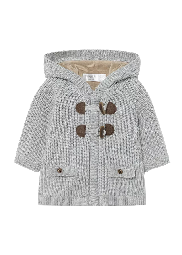Cardigan tricot - Gri - Mayoral , [],bestfam.ro