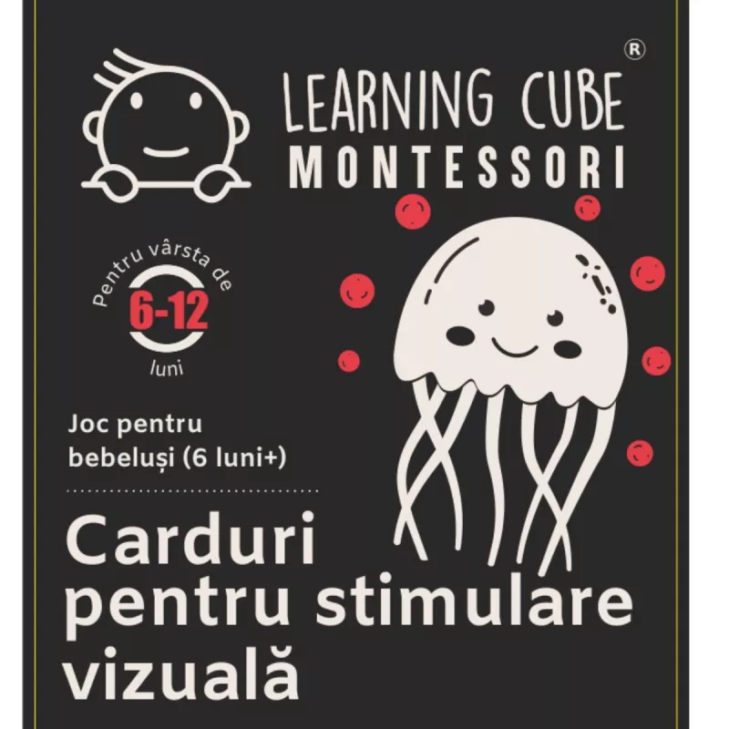 Carduri pentru stimulare vizuala tricolore (6 -12 luni), [],bestfam.ro