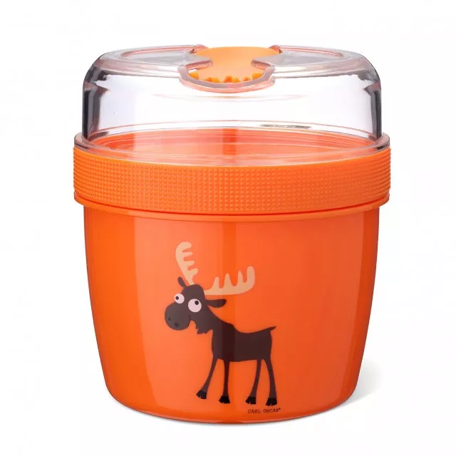 Caserola compartimentata cu disc de racire, 600 ml - Orange - Carl Oscar, [],bestfam.ro