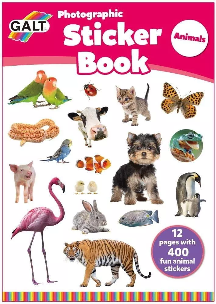 Carte cu abtibilduri - Animalute, [],bestfam.ro
