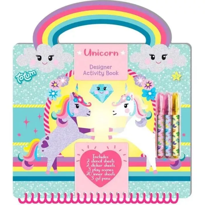 Carte cu activitati - Unicorni, [],bestfam.ro