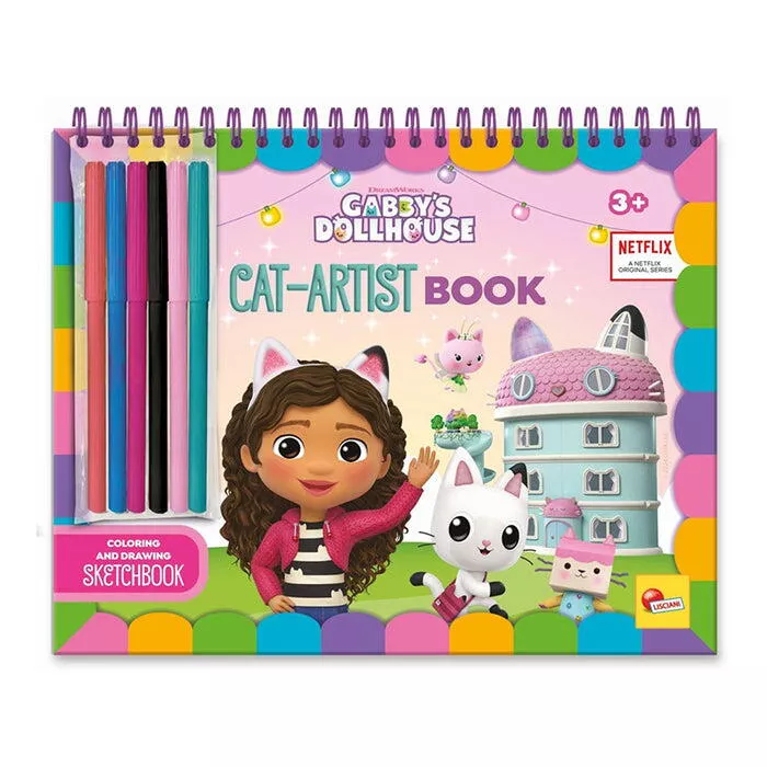 Carte cu activitati Gabby's Dollhouse - Gab-Tastic, [],bestfam.ro