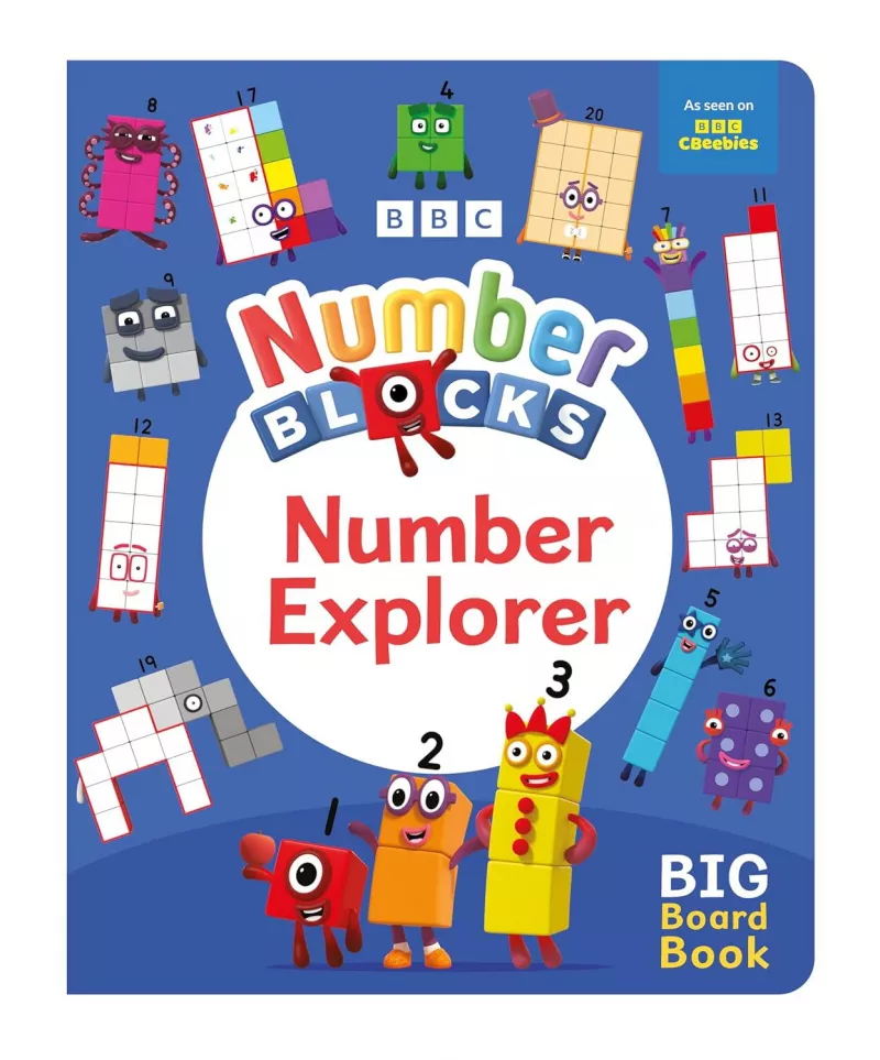 Carte cu activitati Numberblocks - Exploram numerele, [],bestfam.ro
