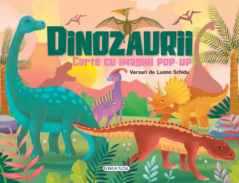Carte cu imagini pop-up - Dinozaurii, [],bestfam.ro