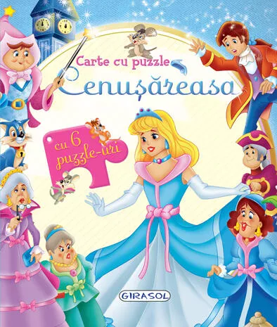 Carte cu puzzle - Cenusareasa, [],bestfam.ro