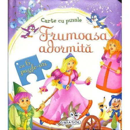 Carte cu puzzle - Frumoasa adormita, [],bestfam.ro