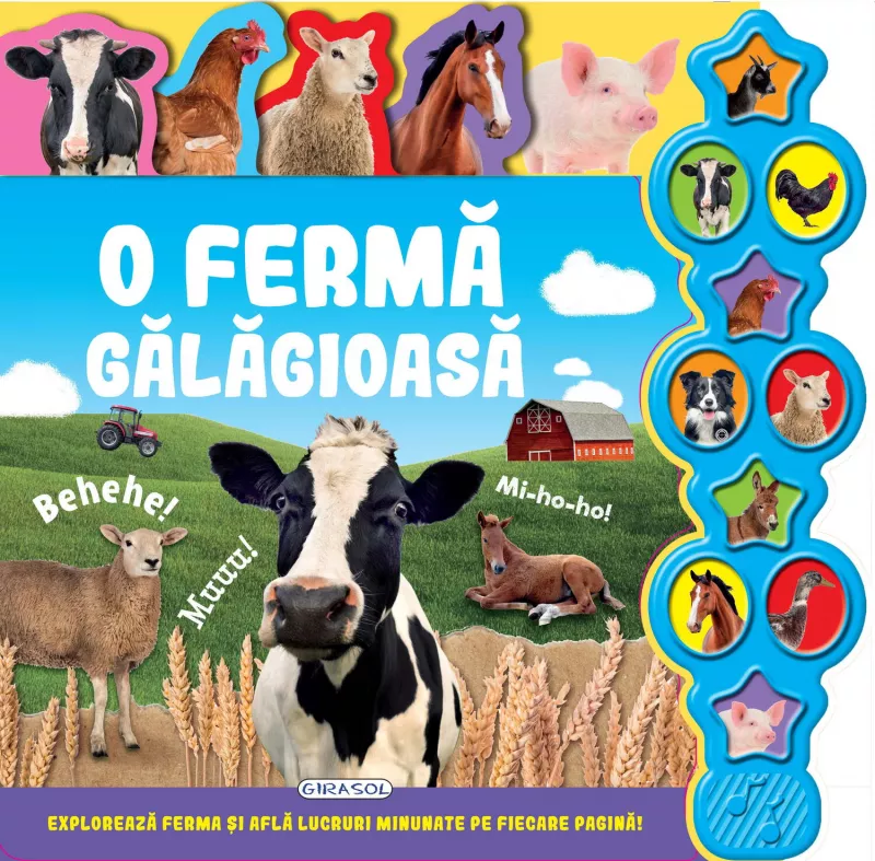 Carte cu sunete - O ferma galagioasa, [],bestfam.ro