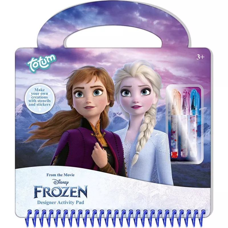 Carte de activitati & pixuri - Frozen, [],bestfam.ro