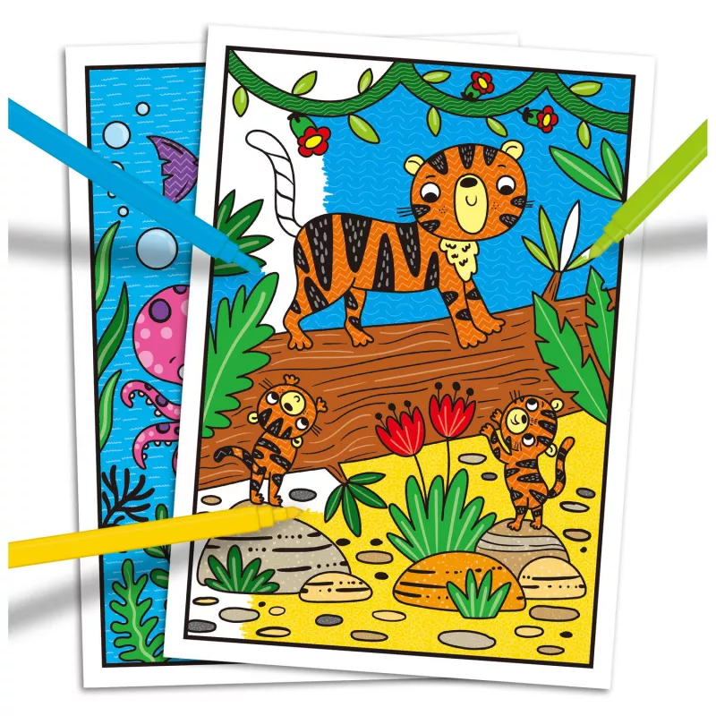 Carte de colorat - Modele ascunse, [],bestfam.ro