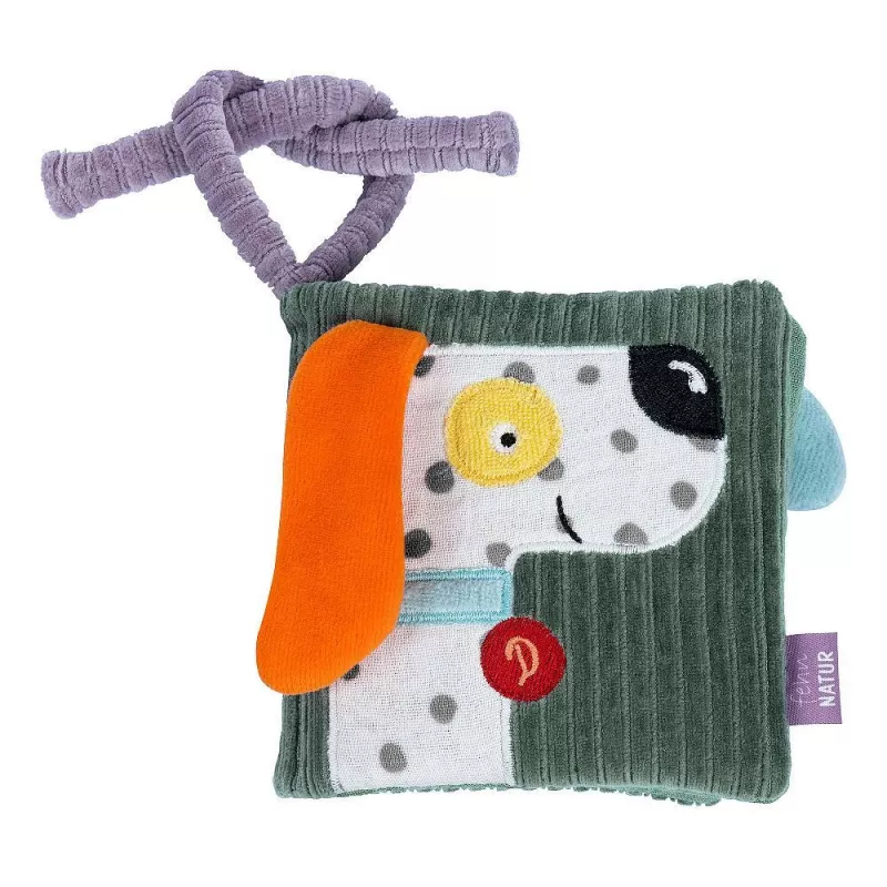 Carte din plus pentru bebelusi - Catelus NATUR, [],bestfam.ro