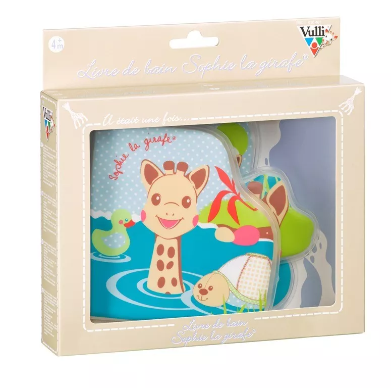 Carte pentru baie, in cutie cadou - Sophie la Girafe, [],bestfam.ro