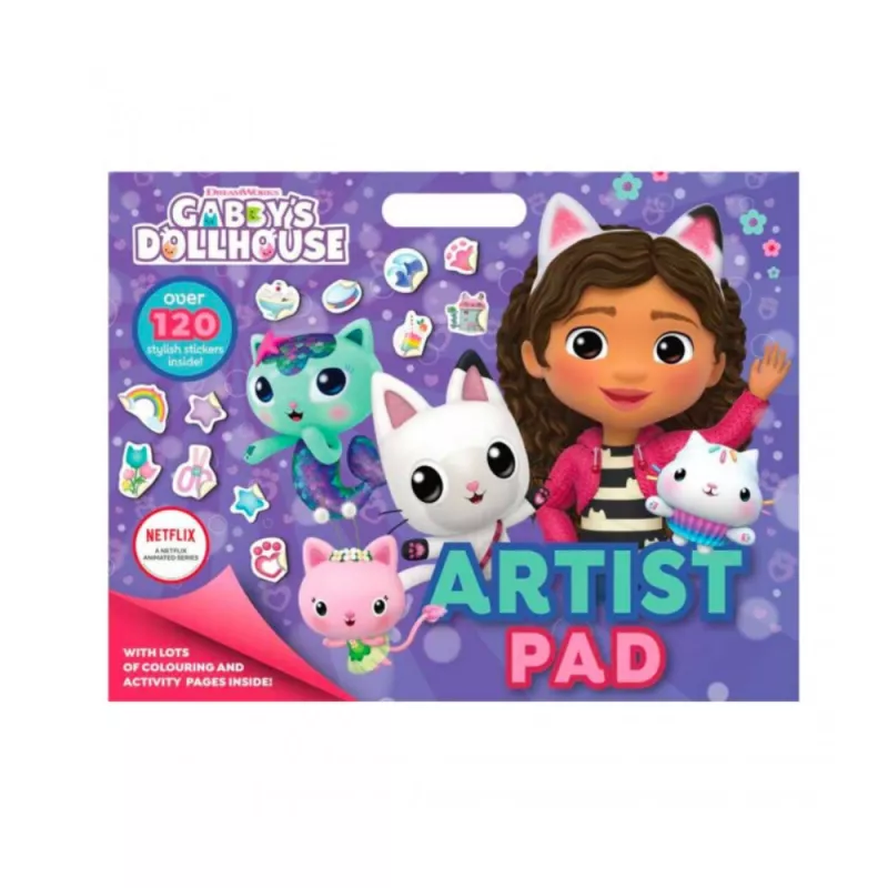 Carticica cu activitati a artistului - Gabby's Dollhouse, [],bestfam.ro