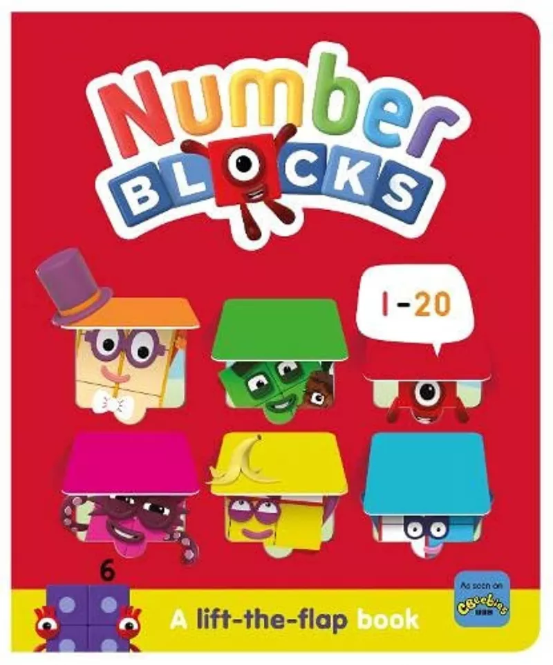 Carticica Deschide ferestrele - Numberblocks 1-20, [],bestfam.ro