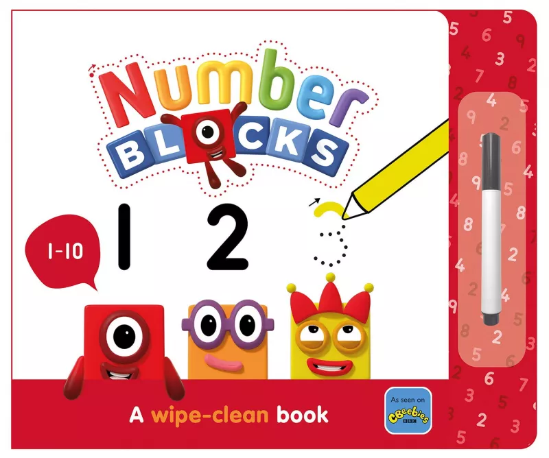 Carticica Scriu si sterg Numberblocks 1-10, [],bestfam.ro