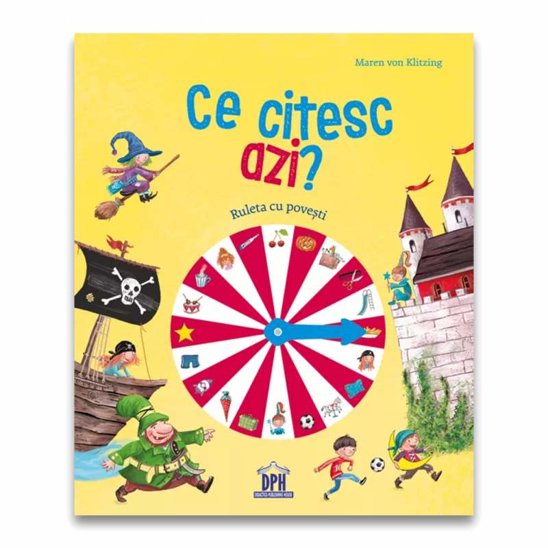 Ce citesc azi? - Ruleta cu povesti (carte cu roata), [],bestfam.ro